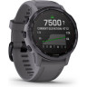 Часы GARMIN FENIX 6S PRO SOLAR AMETHYST STEEL WITH SHALE GRAY BAND 010-02409-15