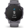 Часы GARMIN FENIX 6S PRO SOLAR AMETHYST STEEL WITH SHALE GRAY BAND 010-02409-15
