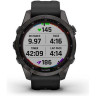 Часы GARMIN FENIX 7S SAPPHIRE SOLAR CARBON GRAY DLC TITANIUM WITH BLACK BAND 11151